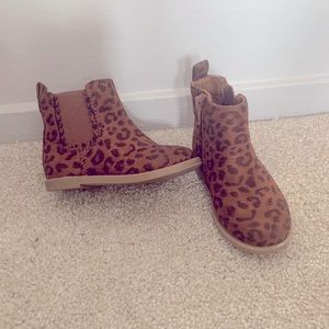 Leopard Old Navy Ankle Boot